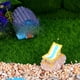 thumbnail image 2 of 10pcs shamjiam Casa De En Miniatura Bonsai Landscape DIY Silla De Playa Decoración, 2 of 8