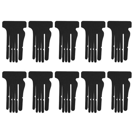 HUISZJ 10Pcs Athletic Tape Pre-Cut Kinesiology Tape Finger Tape Elastic Muscle Support Tape for Carpal Tunnel