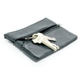thumbnail image 3 of Genuine Leather Coin Purse ID Credit Card Holder Keychain Key Ring, 3 of 11
