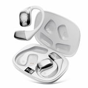 Open Ear Bluetooth Earbuds, Wireless Earbuds with Real-Time Translation, Rich Sound, Clear Calls, 50H Playtime, Bluetooth 5.4, IPX5 Lightweight Ear Hook Earbuds for Travel, Running, Sports & Work