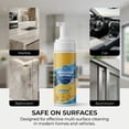 thumbnail image 6 of 4-in-1 Multi-Enzyme Foam Cleaner –Foam No-Rinse Cleaner, All-Purpose Deep Cleaning Spray for Car Interior, Kitchen Grease, Bathroom Tiles, Sofa Upholstery,1set, 6 of 8