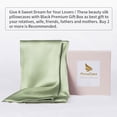 thumbnail image 5 of Unique Bargains Mulberry Silk Pillowcase 25 Momme 1Pc Olive Green Queen, 5 of 8