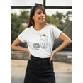 thumbnail image 2 of Awesome Today Cat Crown T-Shirt Women -Image by Shutterstock, Female XX-Large, 2 of 4