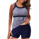 thumbnail image 5 of MKLEKYY Trajes De Baño Women Tankini Swimsuit Top With Shorts Two Piece Bathing Suit, 5 of 6