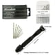 thumbnail image 3 of Riwesomey Micro brocas helicoidales, tornillo de banco, herramientas rotativas multiusos para carpintería, diseño antideslizante, llavero de plástico Kits y herramientas para tallar Tipo 11 Riwesomey TO007927-11, 3 of 6