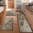 thumbnail image 2 of Kitchen Rugs Sets of 3 Non Slip Washable Kitchen Mats for Floor, Waterproof Kitchen Runner Rug, Floor Mat Carpet for Entryway, Laundry, Sink, Hallway, Bathroom, 2 of 12