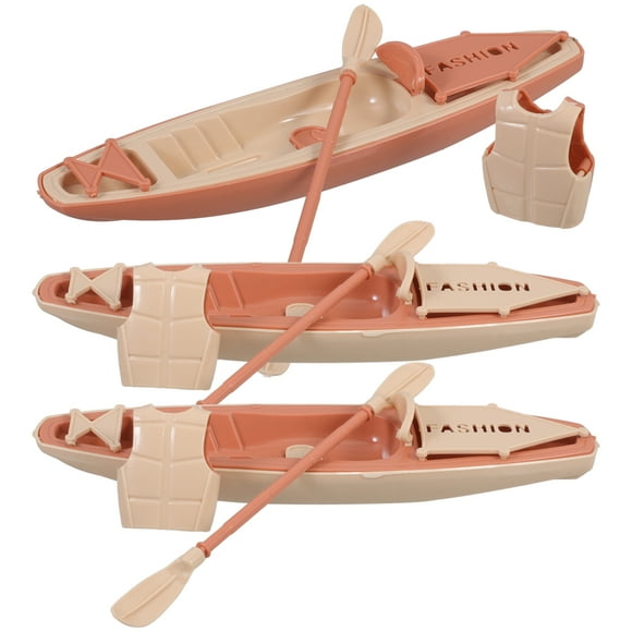 Miangastore Modèle de Canot Beige 1Ensemble 7.9x2x0.8In