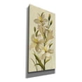 thumbnail image 2 of Epic Graffiti 'Elegant White Florals I' by Silvia Vassileva, Canvas Wall Art, 12"x24", 2 of 2