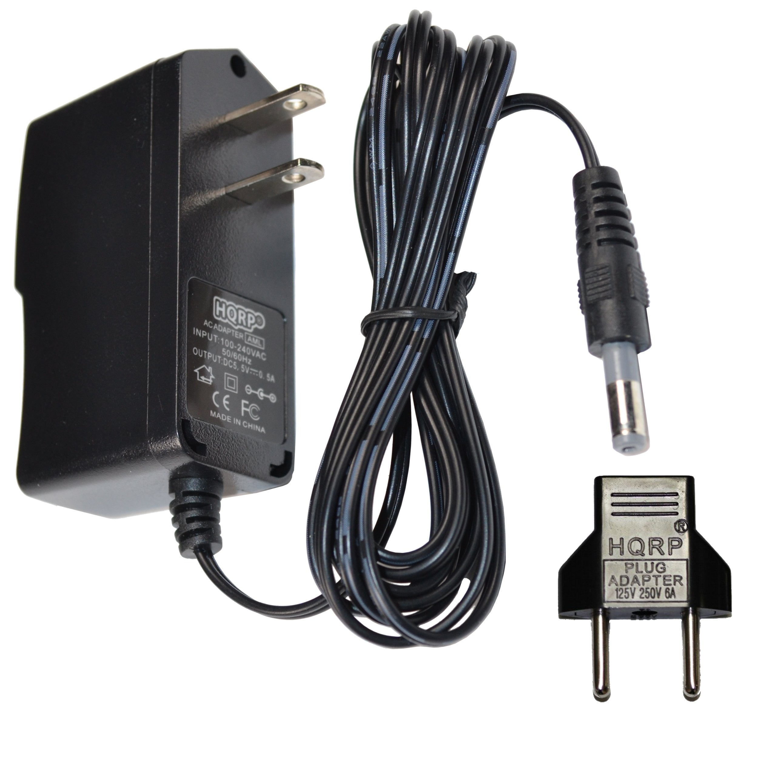 HQRP AC Adapter For Panasonic KX-TGD224 KX-TGD225 KX-TGE210 KX-TGE232 ...