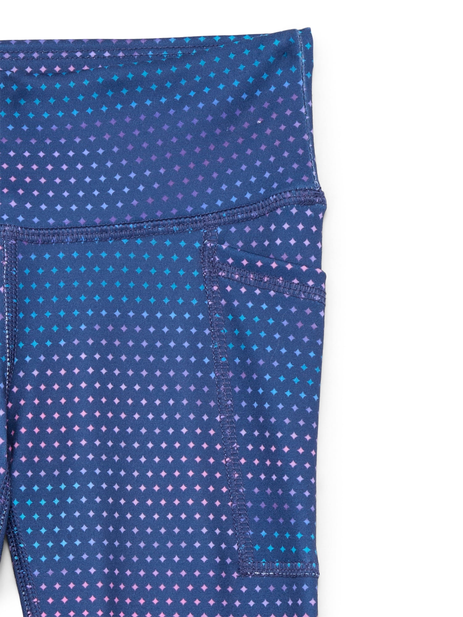 Athletic Works Girls Active Leggings with UPF 30, Sizes 4-18 & Plus