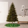 thumbnail image 6 of Salouo Happy St. Patrick's day Christmas Tree Skirt 36" Farmhouse Christmas Decorations Snowman Xmas Tree Skirt Tree Mat for Holiday Party Decor, 6 of 8