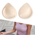 thumbnail image 2 of hengtong 2 Pieces Womens Nylon Bra Pads Breathable Comfortable Inserts Breast Enhancers for Underwear Swimwear Sports Bra Skin Color 3cm thick, 2 of 8