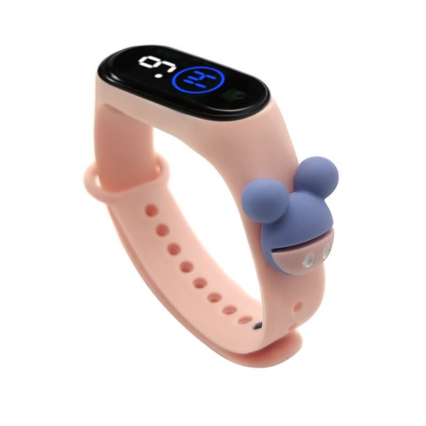 【Comprar 3-3】Relojes Digital LED de impermeable pulsera de Silicona Reloj para niños Gao Jiahui unisex