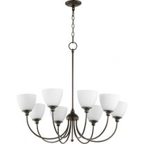 Quorum Lighting - Celeste - 8 Light Chandelier in Transitional style - 32 inches