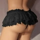 thumbnail image 2 of Falda de malla sexy de color sólido de cintura alta para mujer Bragas de lencería sexy Wmkox8yi FGJ1523, 2 of 3