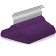 thumbnail image 1 of Perchas para niños Casafield de terciopelo, tamaño 14, color morado (paquete de 50), 1 of 7