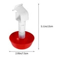 thumbnail image 2 of unbranded 5Ud Bebedero Ajustable Para Gallinas Con Conexión A Doméstica Y Para Suministro, 2 of 8