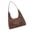 Brown, variant on 7829 Elegant Slouchy Bag Casual Shoulder Bag for Everyday Use Unique Underarm Handbag