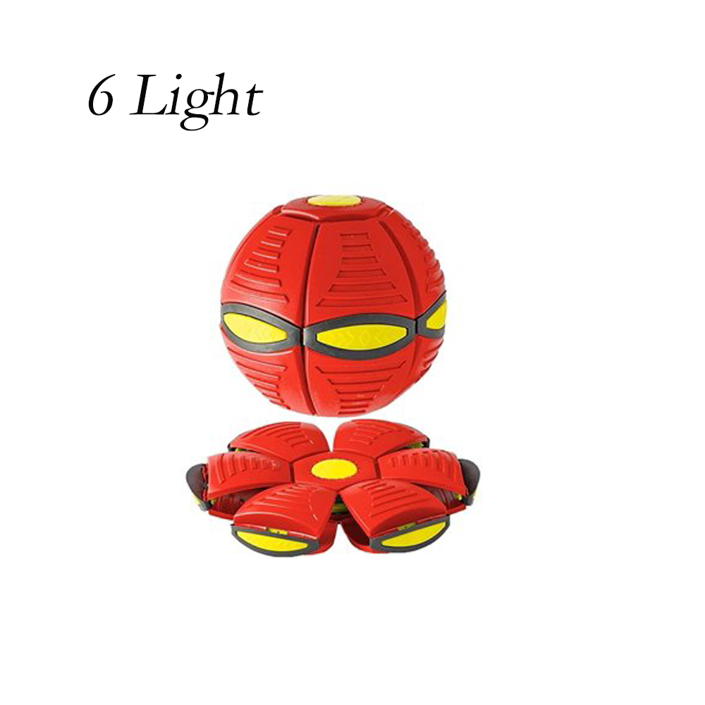 Magic UFO Ball,Portable Glowing Flying Toys Creative Fly Saucer Stomp Magic