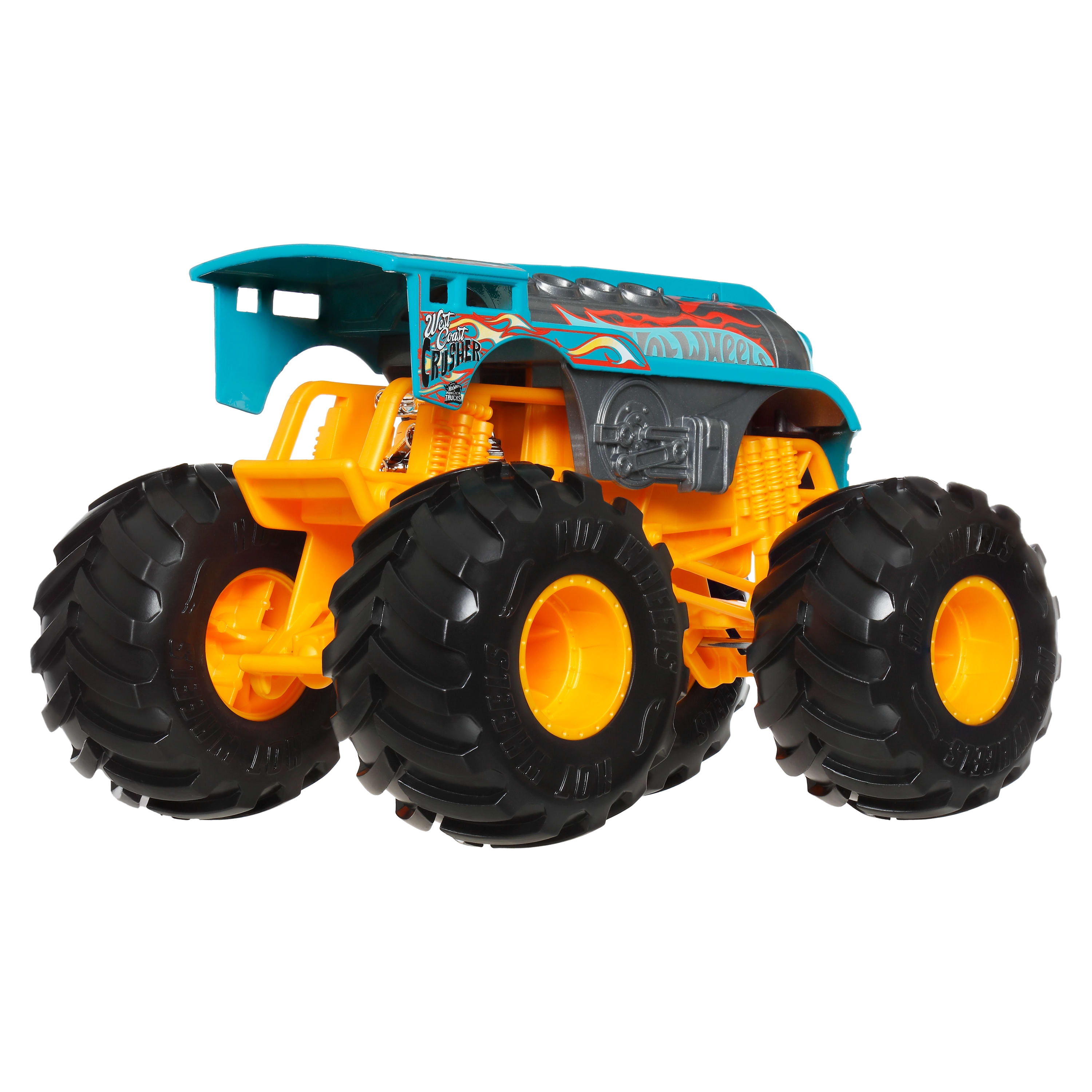 Hot Wheels Monster Trucks, Oversized Monster Truck in 1:24 Scale