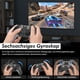 thumbnail image 4 of Mando para videojuegos: mando inalámbrico para Nintendo Switch/OLED/Lite con botón macro, función turbo de 3 niveles, vibración ajustable en 4 niveles y control de movimiento de seis ejes, 4 of 7
