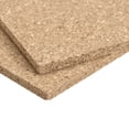 thumbnail image 4 of Uxcell 95x95x4mm Square Coasters Cork Cup Mat Pad for Tableware 8 Pack, 4 of 5