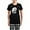 With Checker Pant, variant on CafePress - Wolf Therian Ying Yang Women's Dark Pajamas - Women's Short Sleeve Print T-Shirt and Pants Dark Cotton Pajama Set
