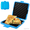 Blue, variant on Microwave Sandwich Maker,Microwave Toastie Sandwich Grilled Cheese Maker,Panini Press Sandwich Maker,Microwave Grill,Portable Non Electric Grill Tray,Nonstick Toastie Press,Dishwasher Safe,Blue