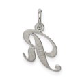 thumbnail image 4 of Collier Pendentif Monogramme Initiale Lettre R en Argent Sterling 925, 4 of 8