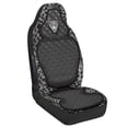 thumbnail image 2 of Psesaysky Protective Car Seat Covers for Automotive, Polyester Fabric Elastic Auto Front Seat Covers, Leopard Print 2 Piece Set, 2 of 12