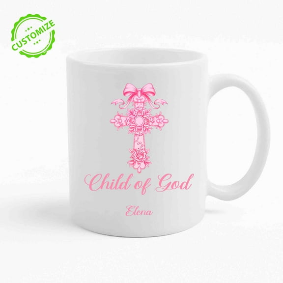 Customizaholic Personalized Cups With Names, Custom Coffee Mugs Personalized, Bible Verse Coffee Mug, Religious Gifts, Christian Coffee Mugs, God Coffee Mug
