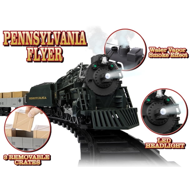 Lionel Pennsylvania Flyer Train Set with Bluetooth for Playgrounds