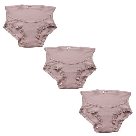

Baywell Maternity Underwear I High Waist Maternity and Postpartum Women s Underwear I Soft and Support Panty 3-Pack Purple M-2XL