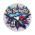thumbnail image 1 of Toronto Baseball BB 11 Round Non-Slip Rubber 2 PCS 8in Mouse Pad 3mm Thick Polyester Surface for Office Gaming PC, Bluebird Mouse Pad LS430, 1 of 7