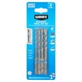 HART 4Piece Hex Shank Masonry Drill Bit Set