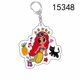 thumbnail image 1 of LLavero de dibujos animados de Karol G Bad Bunny, Un Verano Sin Ti, Manana, Sera Bonito, Bichota, corazón, Cosplay, coche, colgante, regalo de joyería, 1 of 1