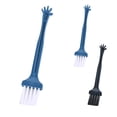 thumbnail image 4 of Multipurpose Cleaning Brush Long Handle Hand Shaped Stiff Bristle Heavy Duty Scrub Brush for Car Tire Kitchen Bathroom Tile Stain Removal, 4 of 4