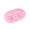 Pink, variant on Oval Silicone Soap Dish with Drain Holes, Non Slip Bathroom Soap Container, Practical Shower and Sink Accessory to Keep Bar Soap Dry and Neat for Daily Household Use, White