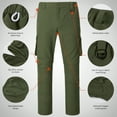 thumbnail image 7 of BASSDASH Men’s Quick Dry Convertible Water Resistant UPF 50+ Pants FP02M, 7 of 7