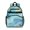Blue And Gold, variant on Black Gold Marble Pattern Backpack for School,Cute School Bag,Schoolbag with Adjustable Shoulder Straps & Padded Back,15.25"x11.5"x5.25"