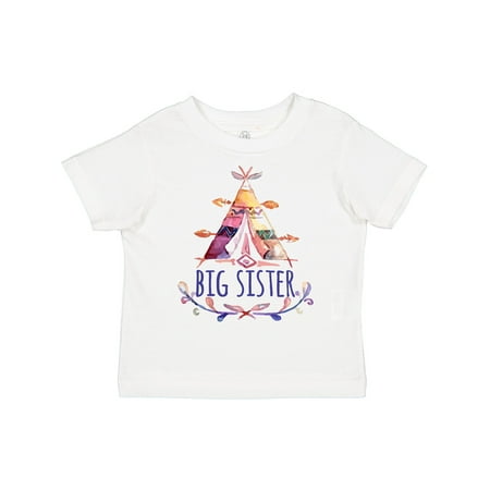 

Inktastic Big Sister Gift Toddler Toddler Girl T-Shirt