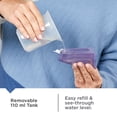 thumbnail image 6 of BLACK+DECKER Compact Handheld Garment Steamer, 1000W, 30-Second Heat Up, 6-Minutes of Continous Steam, 10.8 fl oz Detachable Water Tank, Lavender & White, 6 of 17