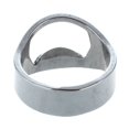 thumbnail image 3 of 10X Plata del Acero Inoxidable Y del Dedo Pulgar Anillo de la Cerveza Abrebotellas Bar, 3 of 5