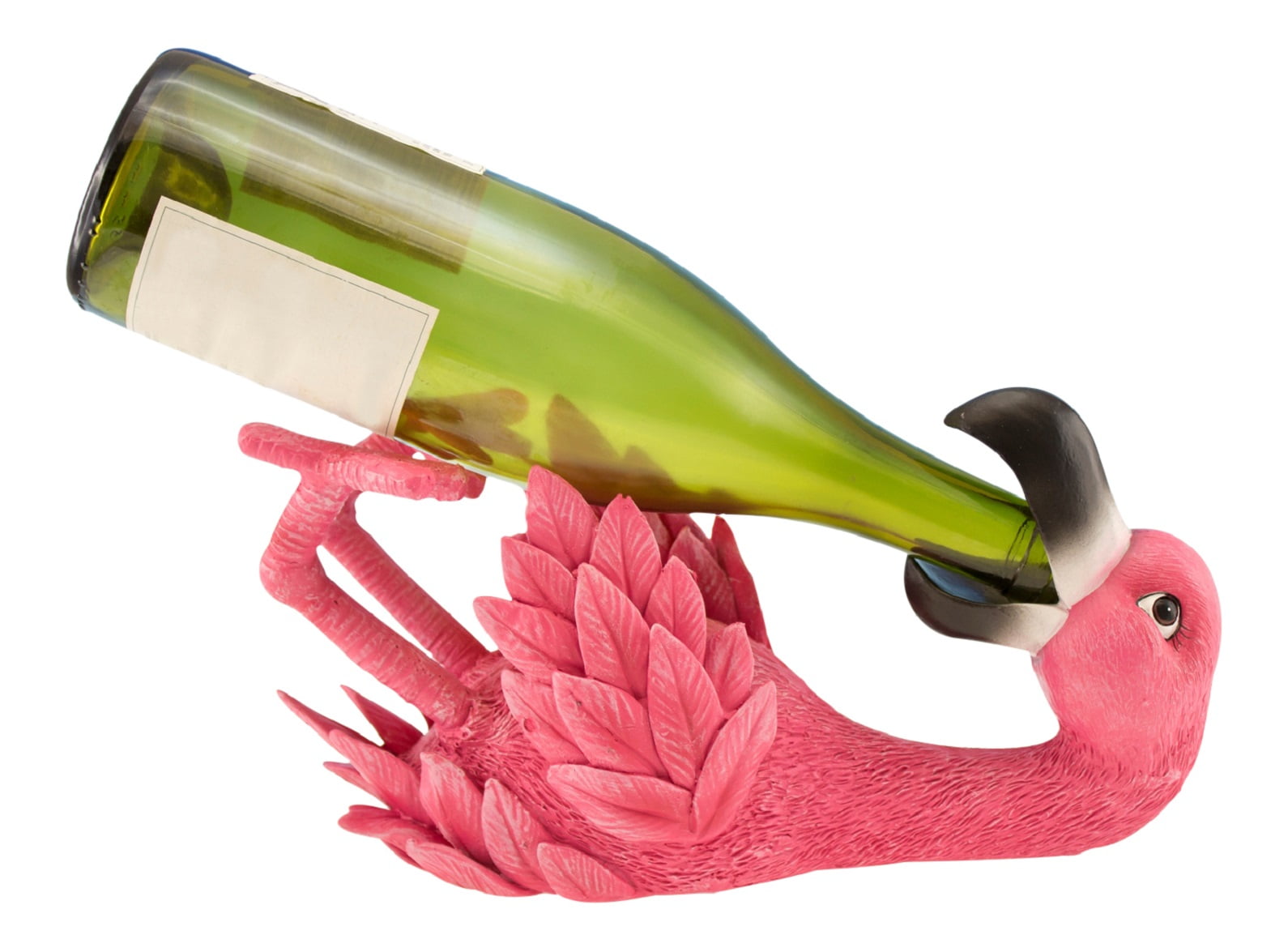 True Rowdy Rooster Polyresin Wine Bottle Holder Set of 1 Multicolor Holds 1 Standard Wine Bottle Walmart