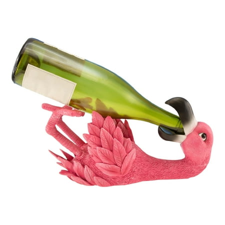 pink flamingo drink holder