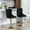 Black, variant on Yoneston Bar Stools Set of 2, Adjustable Height Bar Stools with Tufted Velvet Upholstery, Nailhead Trim & Gold Metal Base, Modern Counter Stools for Pub, Kitchen Island, Beige