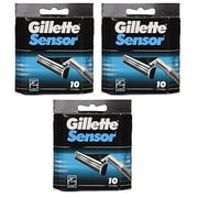 Gillette Sensor Blade Refill Cartridges 30-Count