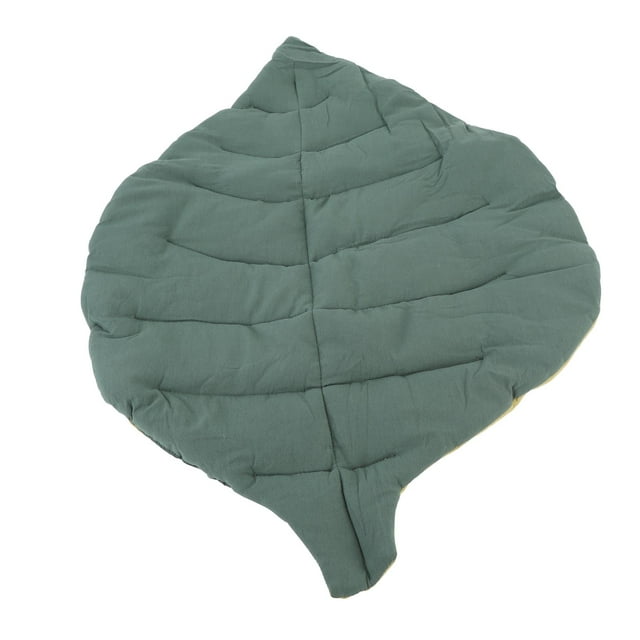 Almohadilla Para Cama Para Perros, Alfombra Suave Para El Suelo Del Gato Con Forma De Hoja, Cálida Para Todas Las Estaciones