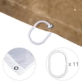 thumbnail image 4 of Starfish Waterproof Printed Shower Curtain Set with Hooks - Bathroom Decoration, 4 of 6