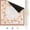 Brown, variant on American Mahjong Mat – 31.5 x 31.5 Inch Non Slip Noise Reducing Padded Game Table Mat for American Mah Jongg, Canvas Carrying Bag, Bloom Floral Design
